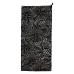 PackTowl UltraLite Towel - BEACH (Large) Size - Bloom Noir - 11130