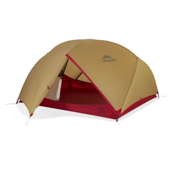 MSR Hubba Hubba 3-Person Backpacking Tent V7 - Sahara - 11507