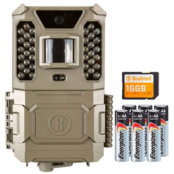 Bushnell Prime Combo - Prime Low Glow Trail Camera Combo - 24MP - 119932BM