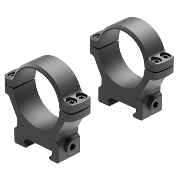 Leupold BackCountry Cross-Slot Rings - 35mm - High - Aluminum Matte Black - 175123
