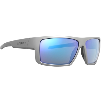 Leupold - Switchback - Matte Grey -  Blue Mirror Polarized Sunglasses - 179629