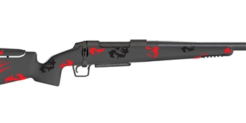 Fierce CT RIVAL XP 7mm PRC - 22" - Graphite Black Cerakote - Carbon Blood Red - NIX Brake