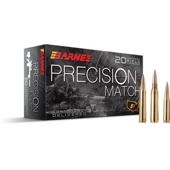 Barnes Precision Match - 6.5 Creedmoor - 140 gr. - Match Burner OTM BT - 20 CT