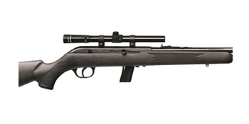 Savage - 64 FXP Semi-Auto - 21.0" - 22 LR - w/ 4x15mm Fixed Tasco Riflescope - 40000