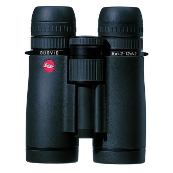 Leica 8/12x42 Duovid Binoculars (Black) - 40400