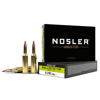 Nosler - 6.5 PRC - 140 gr. - Ballistic Tip - 20 CT