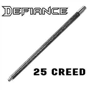 Snowy Mountain Rifles B.E.A.R. Carbon Pre-Fit Rifle Barrel for Defiance Actions - 25 Creedmoor - 1:7.5 - 20" - Sendero Contour