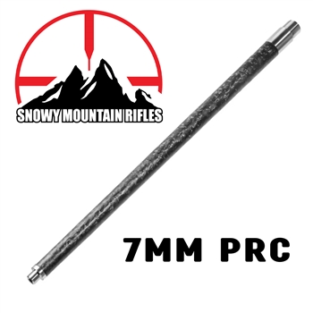 Snowy Mountain Rifles B.E.A.R. Carbon Pre-Fit Rifle Barrel for SMR Actions - 7mm PRC - 1:8 - 24" - Sendero Contour