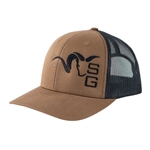 Stone Glacier - SG Ram Trucker Hat - Coyote / Black - 60010-CY-OSFM