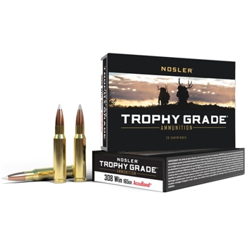 Nosler Trophy Grade - 308 Win - 165 gr. - AccuBond - 20 CT