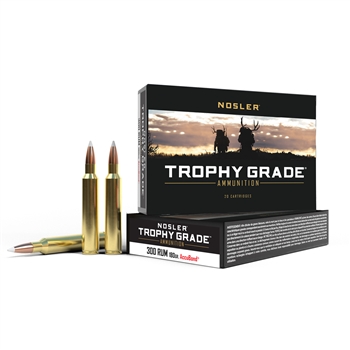 Nosler Trophy Grade - 300 RUM - 180 gr. - AccuBond - 20 CT
