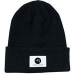 Stone Glacier - Circle Ram Tall Cuff Beanie - Black - 60075-BK-OSFM