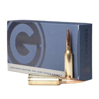 Gunwerks Ammunition Precision Lead Free - 375 Ruger - 281 gr. - Hammer Hunter