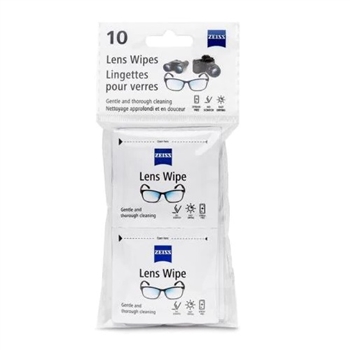 Zeiss - Lens Wipes - 10 Pack - 740202