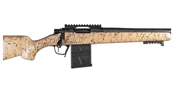 Christensen Arms - Ridgeline Scout - 6.5 Creedmoor - 16.0" - Tan w/Black Webbing