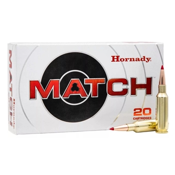Hornady Match - 338 Lapua Mag - 250 gr. - BTHP - 20 CT