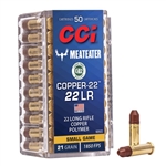CCI MeatEater - 22 LR - 21 gr. - Copper-22 - 50 CT