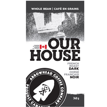 Arrowhead Coffee Company - Dark Roast - Our House - Whole Bean - 340 g