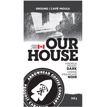 Arrowhead Coffee Company - Dark Roast - Our House - Ground - 340 g