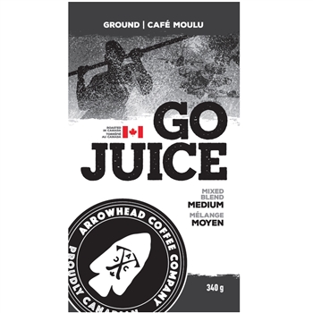 Arrowhead Coffee Company - Mixed Blend - Go Juice - Medium Roast - Ground - 340 g