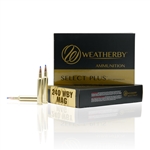 Weatherby Select Plus - 240 Weatherby Magnum - 72 gr. - Weatherby Hammer - 20 CT