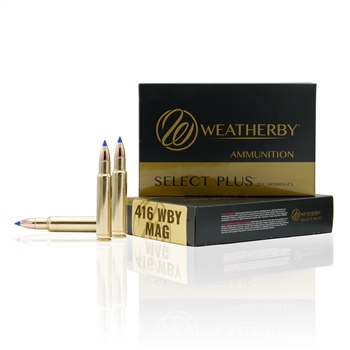 Weatherby Select Plus - 416 Weatherby Magnum - 350 gr. - Barnes TTSX BT - 20 CT