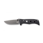 Benchmade - Mini Adamas - Black G10 Handle - AXIS Plain Drop-Point Folding Knife - 273GY-1