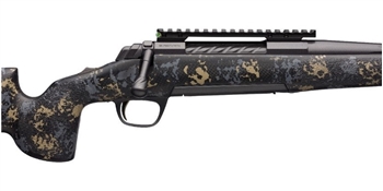 Browning X-Bolt Pro McMillan Carbon Fiber Stock - 6.5 PRC - 24.0" - Black w/ Tan & Grey Ascents