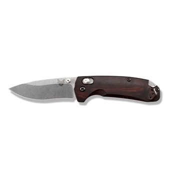 Benchmade - North Fork Folder - Stabilized Wood - 15031-2