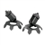 Cadex - Falcon Bipod Claw Feet - Black