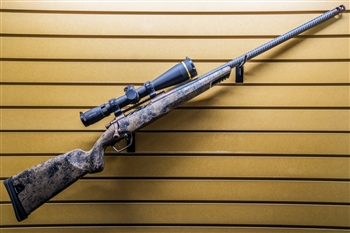 Dragon Mountain Machine Custom 7mm PRC & Leupold VX-6HD 4-24x52 CDS-ZL2 TMOA - 24" - Distressed Brown