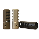 Fierce - NIX Titanium Tac-Brake - Carbon Barrel - .30 Cal & Under - Bronze - 5/8"x24TPI