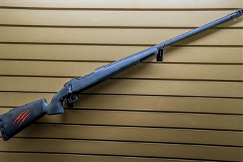 Fierce Carbon RIVAL - 7mm Rem Mag - Carbon Blackout with Redclaw - Graphite Black Cerakote - Nix Brake