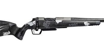 Fierce Carbon Mini Rogue XP - 22 Creedmoor - 18" - Tungsten Cerakote - Glacier Phantom