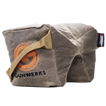 Armageddon Gear Gamechanger Rear Bag - Wax Canvas w/ Gunwerks Logo - G1525