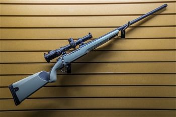 CONSIGNMENT - Gunwerks Skuhl - 375 Ruger & Swarovski Z8i 1-8 4A-iF - 21" - Graphite Black Cerakote - Grey Stock