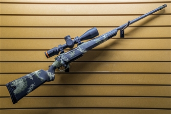 Gunwerks ClymR - 300 PRC & Revic RS25i 5-25x50 FFP RH2 - 22" - OD Green Cerakote - Halo Green