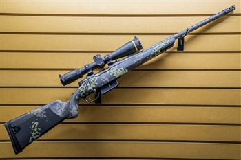 Gunwerks ClymR - 7 SAUM & Leupold VX-6HD 3-18x44 CDS-ZL2 TMOA - 20" - Graphite Black Cerakote - Carbon Forest