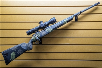 Gunwerks ClymR - 6.5 PRC & Leupold Mark 5HD 3.6-18x44 - 20" - Graphite Black Cerakote - Carbon Forest