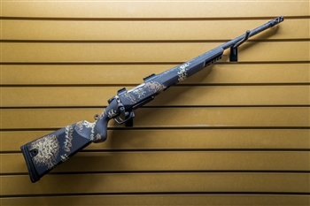Gunwerks ClymR - 7 SAUM - GLR Ti - 18" - Graphite Black Cerakote - Halo Tan - Rifle Only