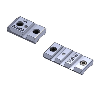 Gunwerks Lo Pro 2-Piece 20 MoA Long Action Bases