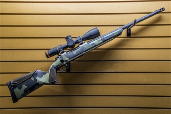 Gunwerks NEXUS 7mm PRC & Revic Acura RS25i 5-25x50i FFP RH2 Reticle - 20" - Tectonic Green