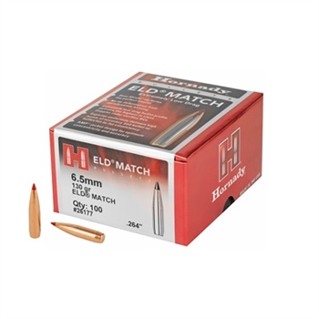 Hornady - 6.5mm (.264) Projectiles - 130 gr. - ELD-M - 100CT - 26177