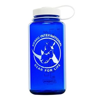 Kifaru - Nalgene Water Bottle -  Rhino Circle Navy