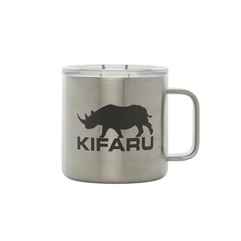 Kifaru - Logo Rambler 14 oz. Yeti Drinkware - Stainless Steel