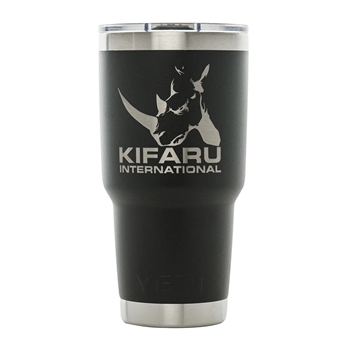 Kifaru - Logo Rambler 30 oz. Tumbler Yeti Drinkware - Black