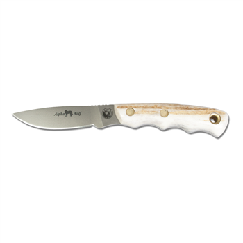 Knives of Alaska - Alpha Wolf D2 - Stag - 00327FG