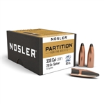 Nosler - 338 Cal (.338) Projectiles - 210 gr. - Partition - 50CT - 16337