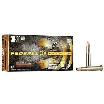 Federal Premium - 30-30 Win - 150 gr. - Barnes TSX - 20 CT