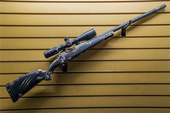 Fierce CT Rogue 308 Win & Zeiss Conquest V4 3-12x44 Z-Plex ASV-E Ballistic Turret - 22" - Smoked Bronze Cerakote - Carbon Sonora
